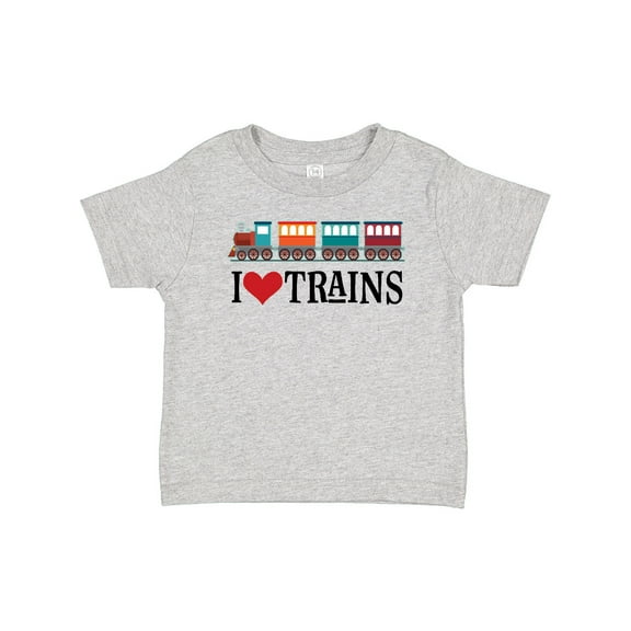 Inktastic I Love Trains Boys or Girls Baby T-Shirt