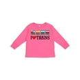 thumbnail image 1 of Inktastic I Love Trains Boys or Girls Long Sleeve Toddler T-Shirt, 1 of 5