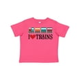 thumbnail image 1 of Inktastic I Love Trains Boys or Girls Toddler T-Shirt, 1 of 5
