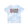 thumbnail image 1 of Inktastic I Love Trains Boys or Girls Toddler T-Shirt, 1 of 5