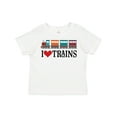 thumbnail image 1 of Inktastic I Love Trains Boys or Girls Toddler T-Shirt, 1 of 5