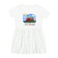 thumbnail image 1 of Inktastic I Love Trains Girls Toddler Dress, 1 of 5