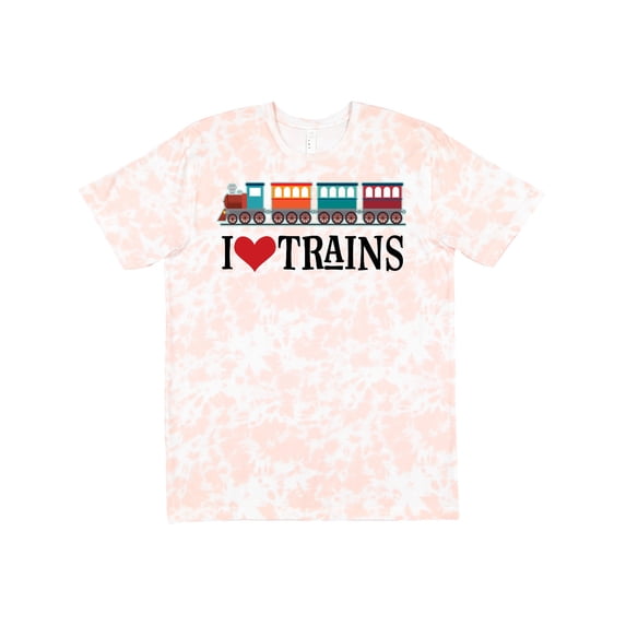 Inktastic I Love Trains T-Shirt