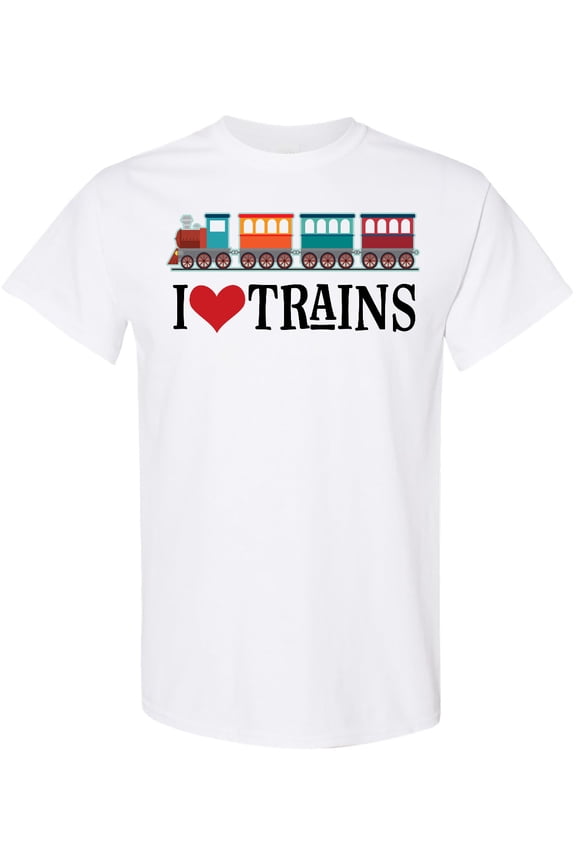 I Love Trains T-Shirt