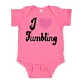 thumbnail image 1 of Inktastic I Love Tumbling Girls Baby Bodysuit, 1 of 5