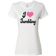 thumbnail image 1 of Inktastic I Love Tumbling Women's T-Shirt, 1 of 5