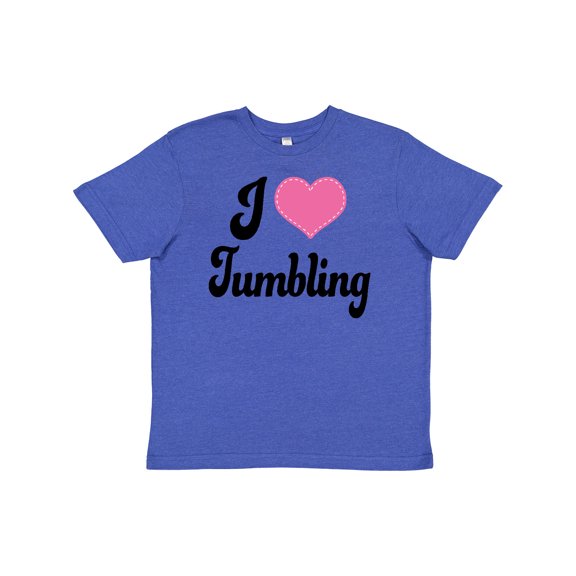 Inktastic I Love Tumbling Youth T-Shirt