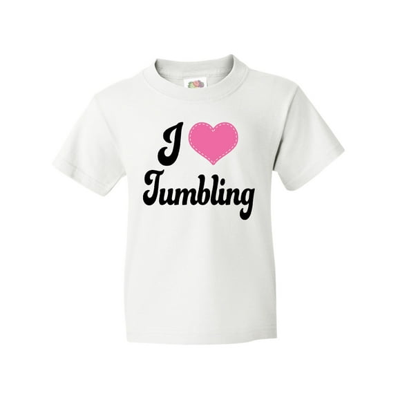 Inktastic I Love Tumbling Youth T-Shirt