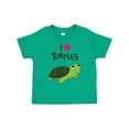 thumbnail image 1 of Inktastic I Love Turtles Boys or Girls Toddler T-Shirt, 1 of 5