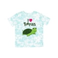 thumbnail image 1 of Inktastic I Love Turtles Boys or Girls Toddler T-Shirt, 1 of 5