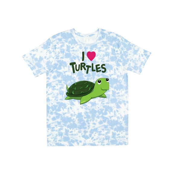 Inktastic I Love Turtles T-Shirt