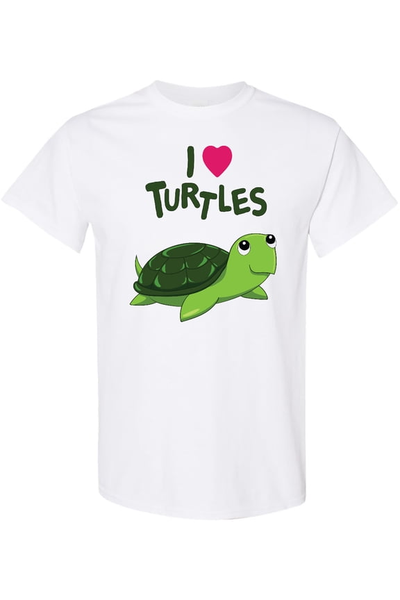 I Love Turtles T-Shirt