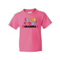 thumbnail image 1 of Inktastic I Love You Grandma with Flowers Youth T-Shirt, 1 of 5