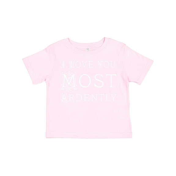 Inktastic I Love You Most Ardently Austen Girls Toddler T-Shirt