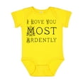 thumbnail image 1 of Inktastic I Love You Most Ardently Girls Baby Bodysuit, 1 of 5