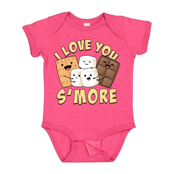 Inktastic I Love You S'more Boys or Girls Baby Bodysuit