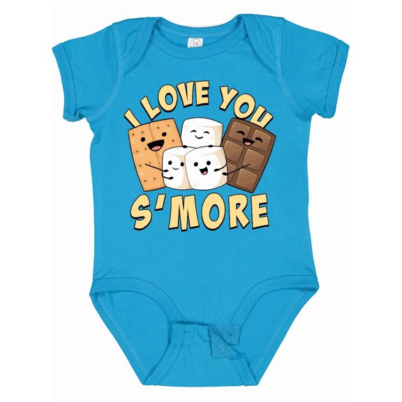 Inktastic I Love You S'more Boys or Girls Baby Bodysuit