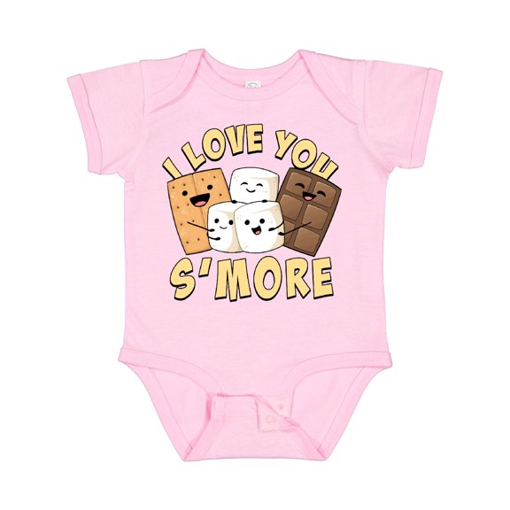 Inktastic I Love You S'more Boys or Girls Baby Bodysuit