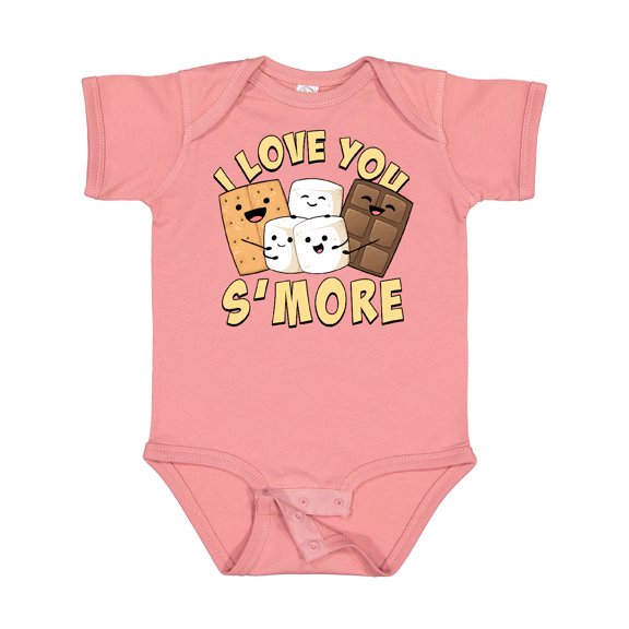 Inktastic I Love You S'more Boys or Girls Baby Bodysuit