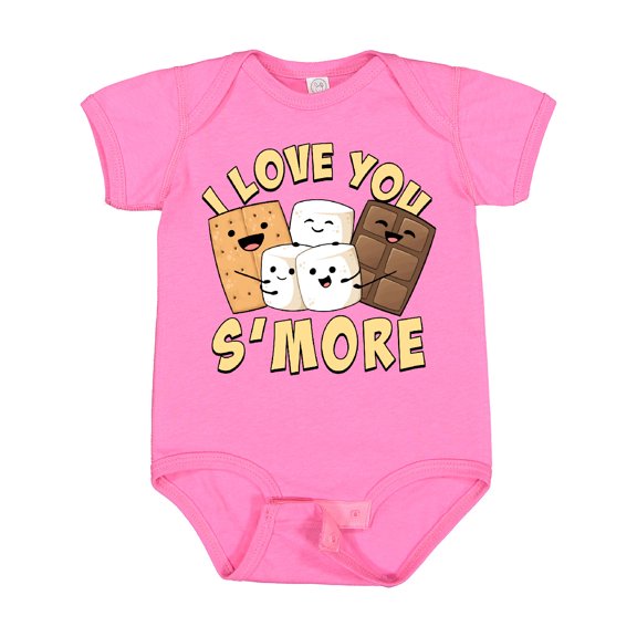 Inktastic I Love You S'more Boys or Girls Baby Bodysuit