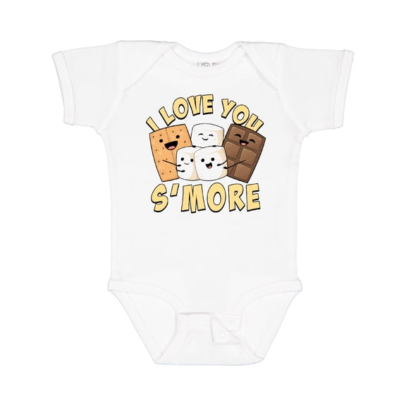 Inktastic I Love You S'more Boys or Girls Baby Bodysuit
