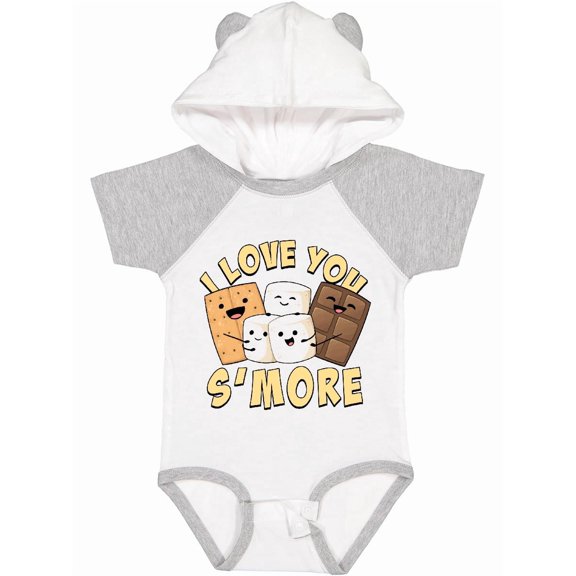 Inktastic I Love You S'more Boys or Girls Baby Bodysuit