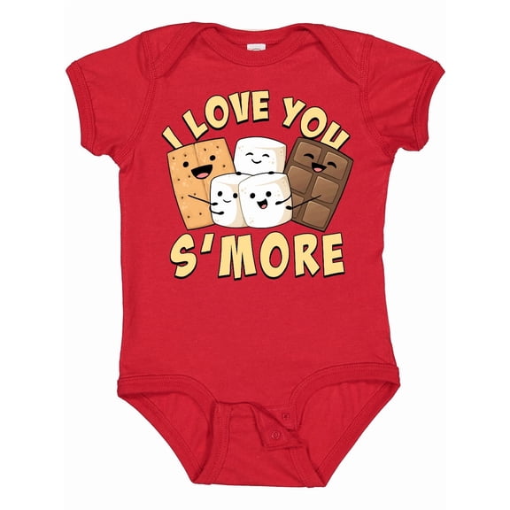 Inktastic I Love You S'more Boys or Girls Baby Bodysuit