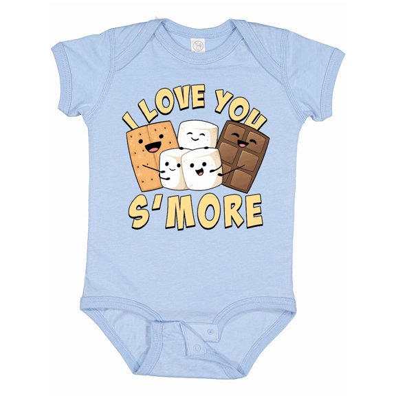 Inktastic I Love You S'more Boys or Girls Baby Bodysuit