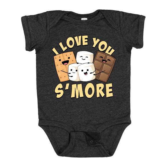 Inktastic I Love You S'more Boys or Girls Baby Bodysuit