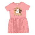 thumbnail image 1 of Inktastic I Love You S'more Girls Toddler Dress, 1 of 5