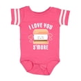 thumbnail image 1 of Inktastic I Love You Smore with Cute Food Valentine Girls Baby Bodysuit, 1 of 5