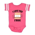 thumbnail image 1 of Inktastic I Love You Smore with Cute Food Valentine Girls Baby Bodysuit, 1 of 5
