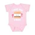 thumbnail image 1 of Inktastic I Love You Smore with Cute Food Valentine Girls Baby Bodysuit, 1 of 5