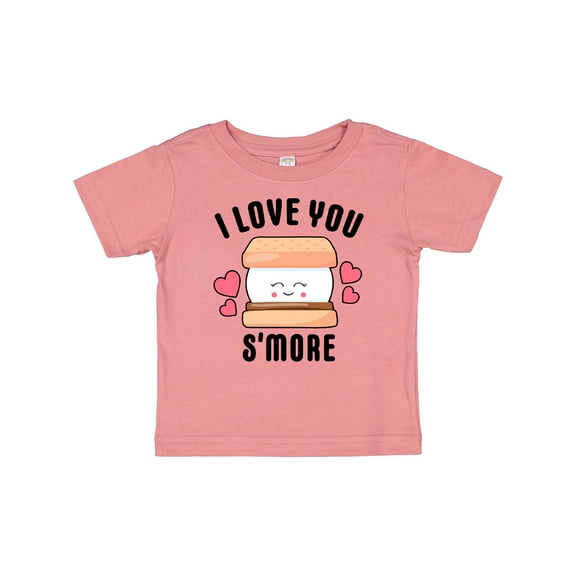 Inktastic I Love You Smore with Cute Food Valentine Girls Baby T-Shirt