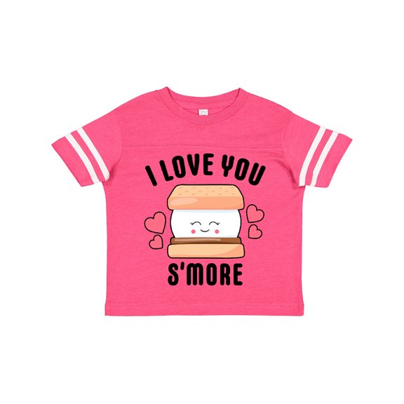 Inktastic I Love You Smore with Cute Food Valentine Girls Toddler T-Shirt