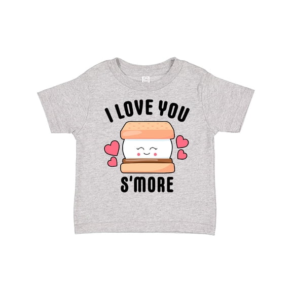 Inktastic I Love You Smore with Cute Food Valentine Girls Toddler T-Shirt