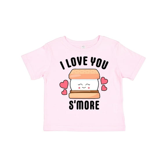 Inktastic I Love You Smore with Cute Food Valentine Girls Toddler T-Shirt
