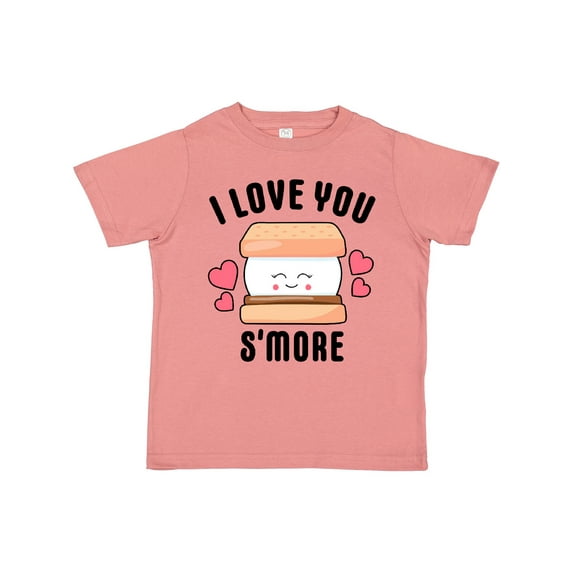 Inktastic I Love You Smore with Cute Food Valentine Girls Toddler T-Shirt