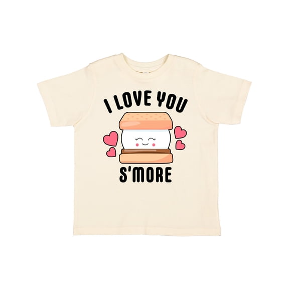Inktastic I Love You Smore with Cute Food Valentine Girls Toddler T-Shirt
