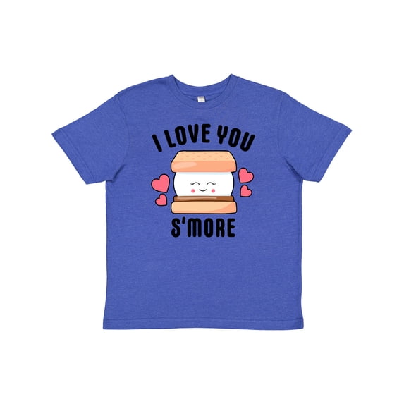 Inktastic I Love You Smore with Cute Food Valentine Youth T-Shirt