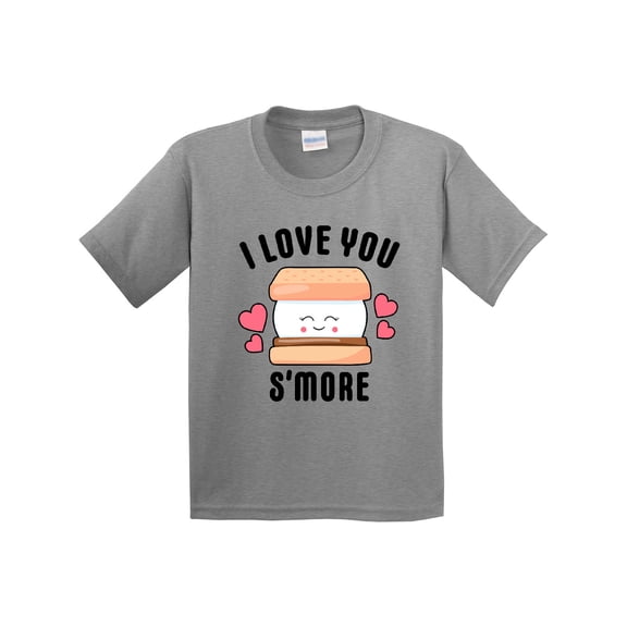 Inktastic I Love You Smore with Cute Food Valentine Youth T-Shirt