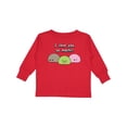 thumbnail image 1 of Inktastic I Love You So Mochi Boys or Girls Long Sleeve Toddler T-Shirt, 1 of 5