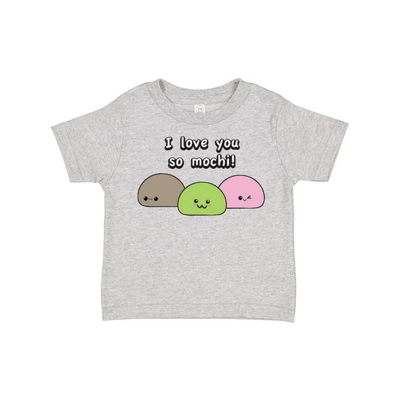 Inktastic I Love You So Mochi Boys or Girls Toddler T-Shirt