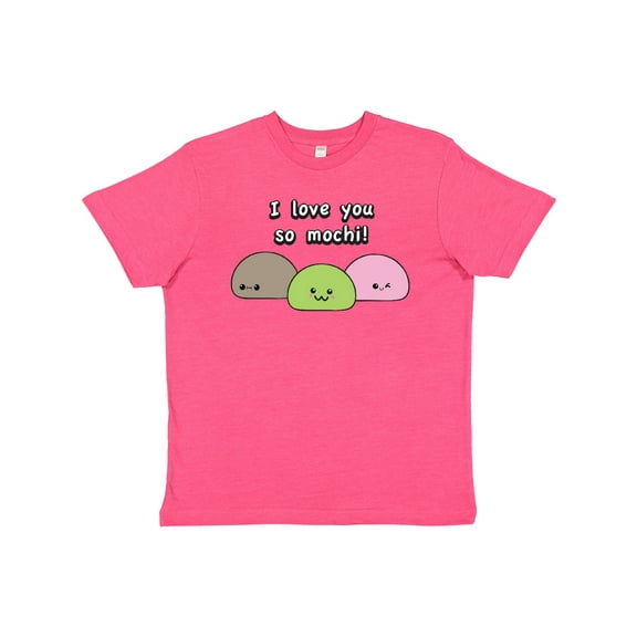 Inktastic I Love You So Mochi Youth T-Shirt