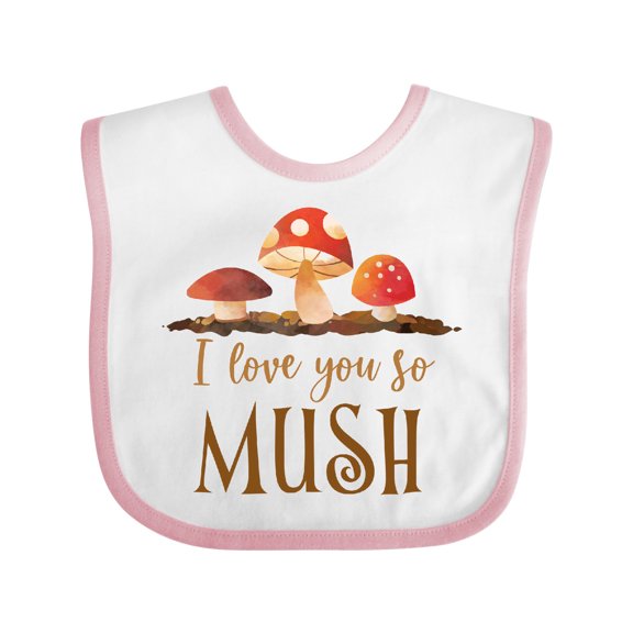Inktastic I Love You So Mush Boys or Girls Baby Bib