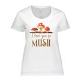 thumbnail image 1 of Inktastic I Love You So Mush Women's Plus Size T-Shirt, 1 of 5