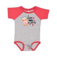 thumbnail image 1 of Inktastic I Love You a Latte with Coffee Cup Boys or Girls Baby Bodysuit, 1 of 5