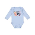 thumbnail image 1 of Inktastic I Love You a Latte with Coffee Cup Boys or Girls Long Sleeve Baby Bodysuit, 1 of 5
