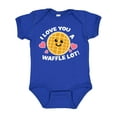 thumbnail image 1 of Inktastic I Love You a Waffle Lot with Cute Happy Waffle Boys or Girls Baby Bodysuit, 1 of 5
