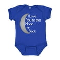 thumbnail image 1 of Inktastic I Love You to the Moon & Back. Boys or Girls Baby Bodysuit, 1 of 5